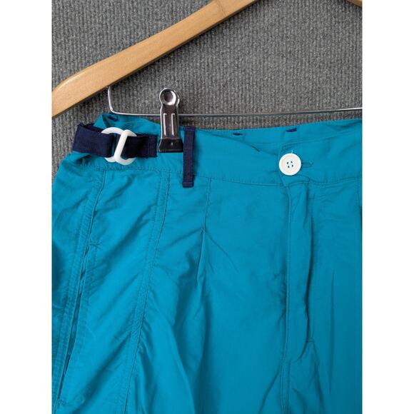 Vtg Breakers Shorts Womens 12 Nylon Sailing Angles Surfing Cargo Pockets - Picture 2 of 12